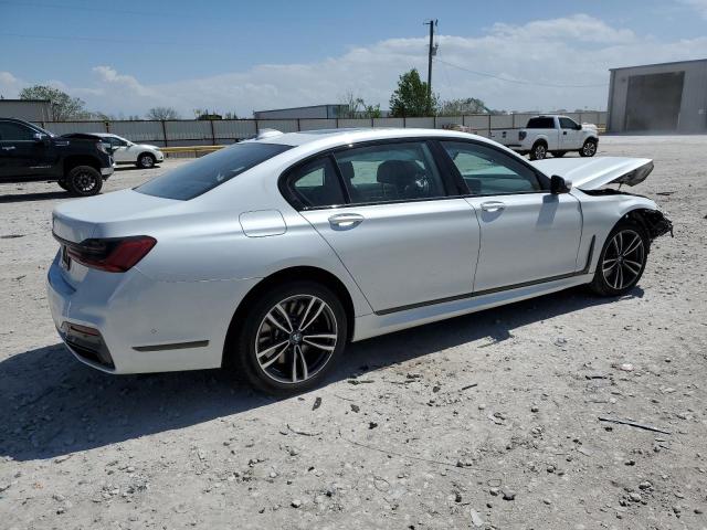 WBA7T4C03NCH94555 - 2022 BMW 740 XI WHITE photo 3