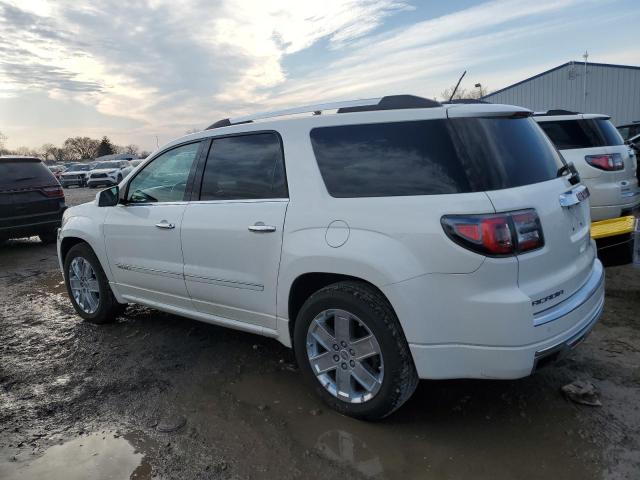 1GKKVTKD0EJ331484 - 2014 GMC ACADIA DENALI WHITE photo 2