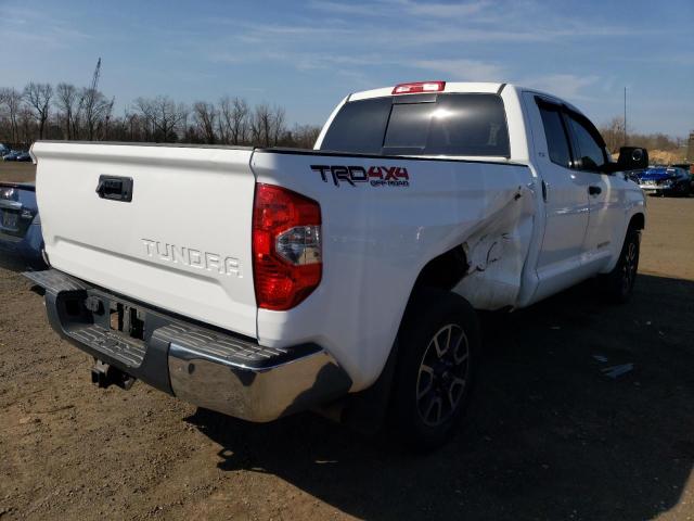5TFUM5F10EX055033 - 2014 TOYOTA TUNDRA DOUBLE CAB SR/SR5 WHITE photo 3