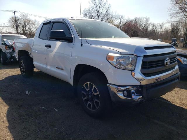5TFUM5F10EX055033 - 2014 TOYOTA TUNDRA DOUBLE CAB SR/SR5 WHITE photo 4