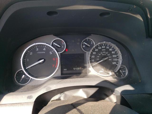 5TFUM5F10EX055033 - 2014 TOYOTA TUNDRA DOUBLE CAB SR/SR5 WHITE photo 9