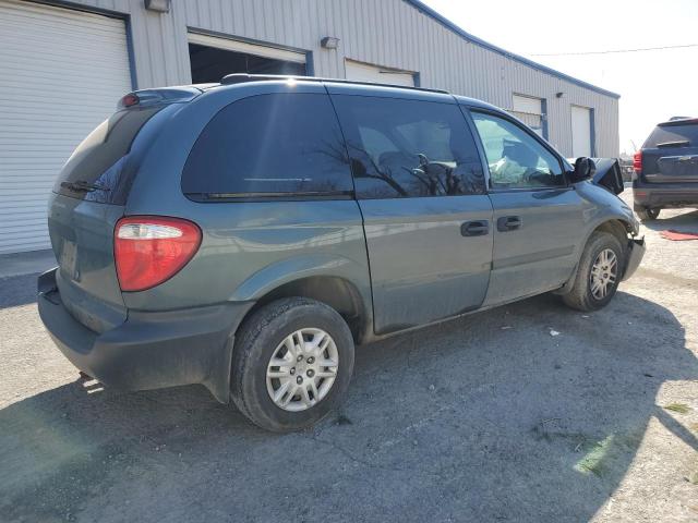 1D4GP25R45B298306 - 2005 DODGE CARAVAN SE TEAL photo 3