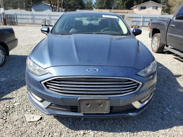 3FA6P0LU9JR132010 - 2018 FORD FUSION SE HYBRID BLUE photo 5