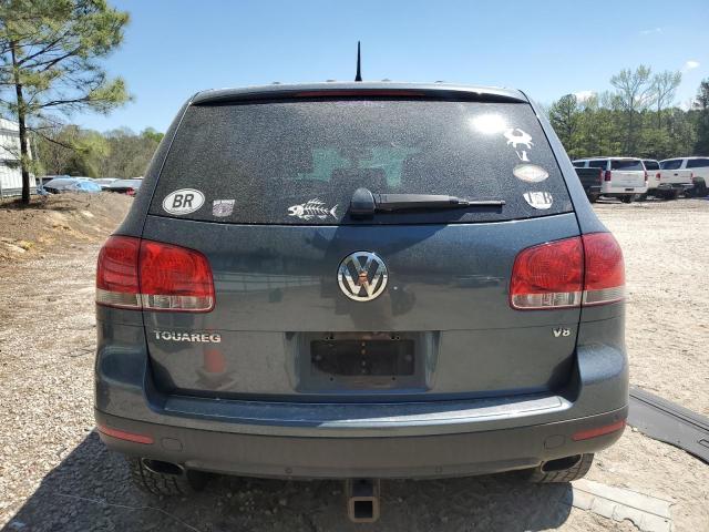 WVGMM77L06D033916 - 2006 VOLKSWAGEN TOUAREG 4.2 GRAY photo 6