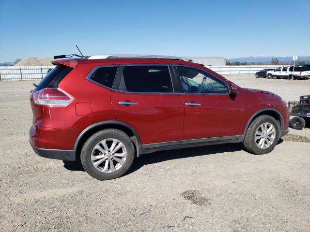 KNMAT2MV1FP532094 - 2015 NISSAN ROGUE S RED photo 3