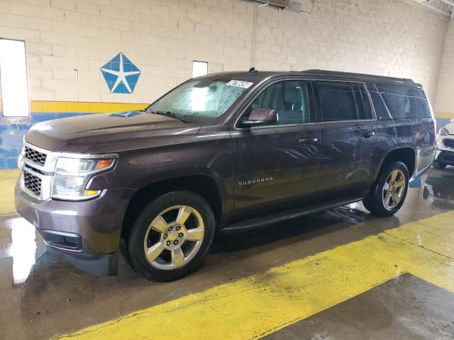 1GNSKJKCXFR143372 - 2015 CHEVROLET SUBURBAN K1500 LT GRAY photo 1