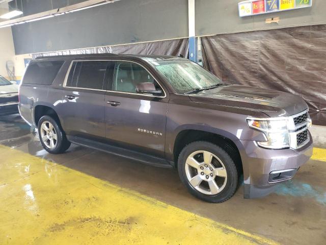 1GNSKJKCXFR143372 - 2015 CHEVROLET SUBURBAN K1500 LT GRAY photo 4