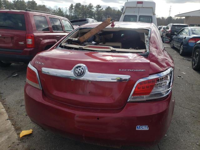 1G4GF5E33CF309908 - 2012 BUICK LACROSSE PREMIUM RED photo 6