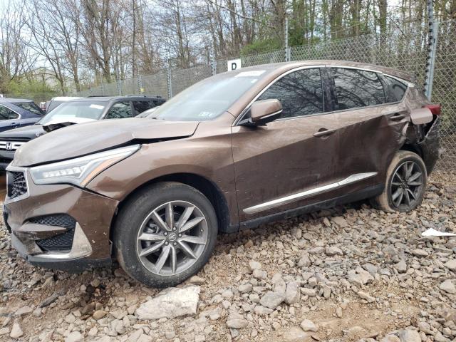 5J8TC1H52KL001843 - 2019 ACURA RDX TECHNOLOGY BROWN photo 1