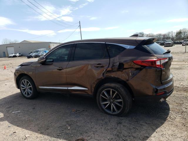 5J8TC1H52KL001843 - 2019 ACURA RDX TECHNOLOGY BROWN photo 2