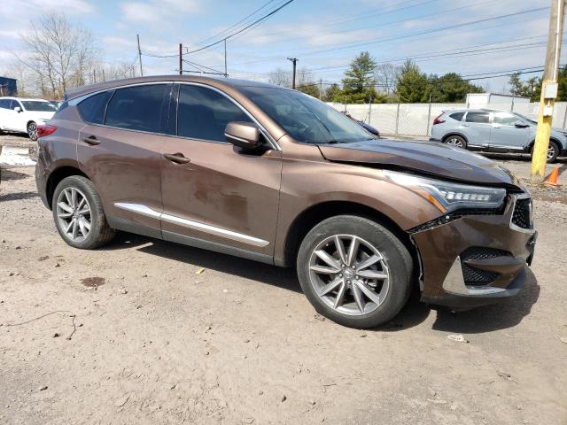 5J8TC1H52KL001843 - 2019 ACURA RDX TECHNOLOGY BROWN photo 4