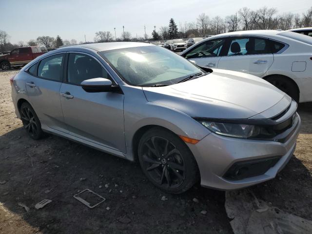 19XFC2F89LE025727 - 2020 HONDA CIVIC SPORT SILVER photo 4