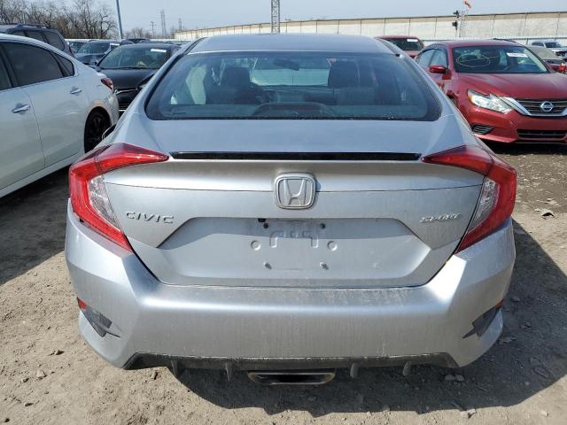 19XFC2F89LE025727 - 2020 HONDA CIVIC SPORT SILVER photo 6