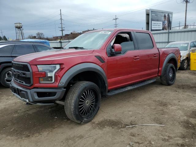 1FTFW1RG8JFB26748 - 2018 FORD F150 RAPTOR RED photo 1