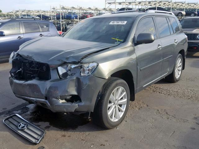 JTEEW44AX82010318 - 2008 TOYOTA HIGHLANDER HYBRID LIMITED  photo 2