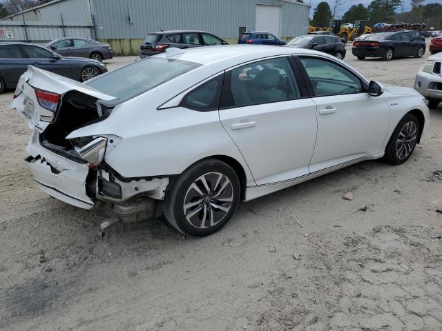 1HGCV3F47JA013075 - 2018 HONDA ACCORD HYBRID EX WHITE photo 3