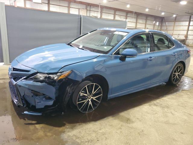 4T1S11AK0RU212555 - 2024 TOYOTA CAMRY SE NIGHT SHADE BLUE photo 1