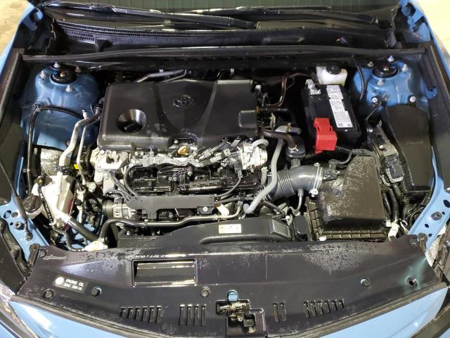 4T1S11AK0RU212555 - 2024 TOYOTA CAMRY SE NIGHT SHADE BLUE photo 11