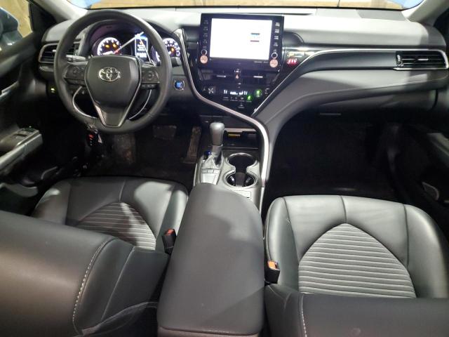 4T1S11AK0RU212555 - 2024 TOYOTA CAMRY SE NIGHT SHADE BLUE photo 8