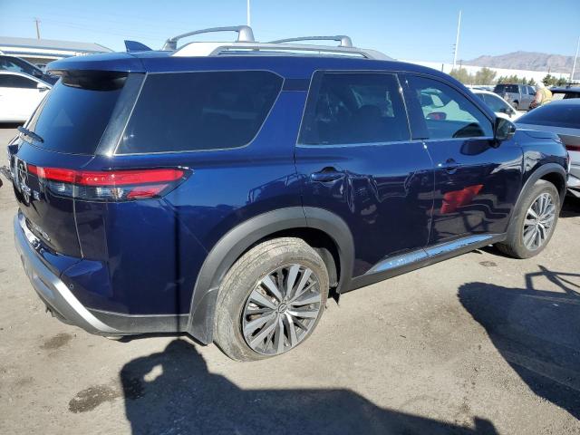 5N1DR3DJXNC262363 - 2022 NISSAN PATHFINDER PLATINUM BLUE photo 3