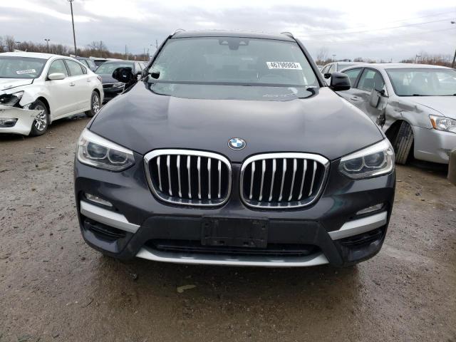 5UXTR9C50JLD59963 - 2018 BMW X3 XDRIVE30I GRAY photo 5