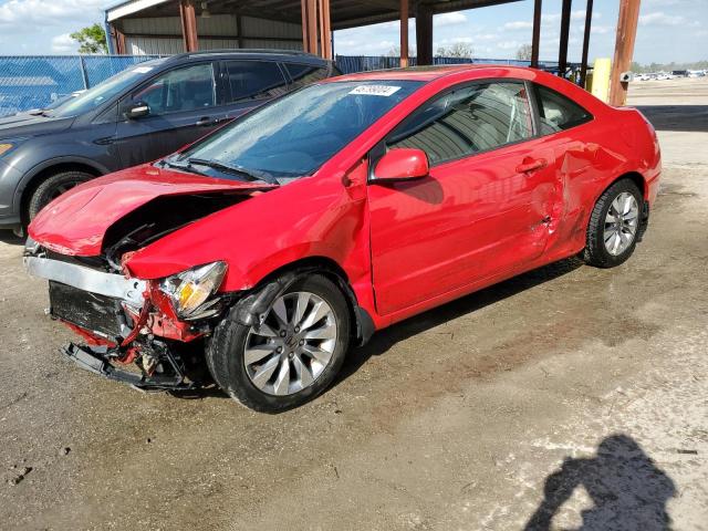 2HGFG128X9H517833 - 2009 HONDA CIVIC EX RED photo 1