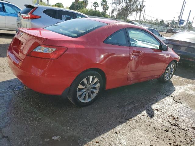 2HGFG128X9H517833 - 2009 HONDA CIVIC EX RED photo 3