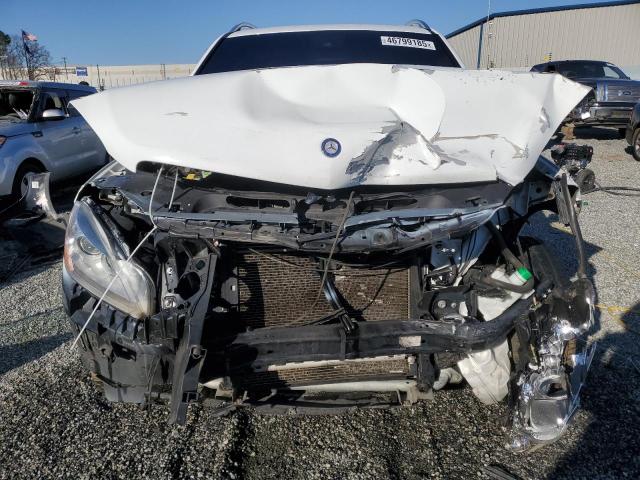 4JGDA5HB7FA546715 - 2015 MERCEDES-BENZ ML 350 4MATIC WHITE photo 5