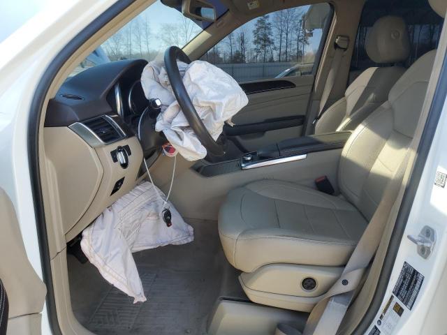 4JGDA5HB7FA546715 - 2015 MERCEDES-BENZ ML 350 4MATIC WHITE photo 7