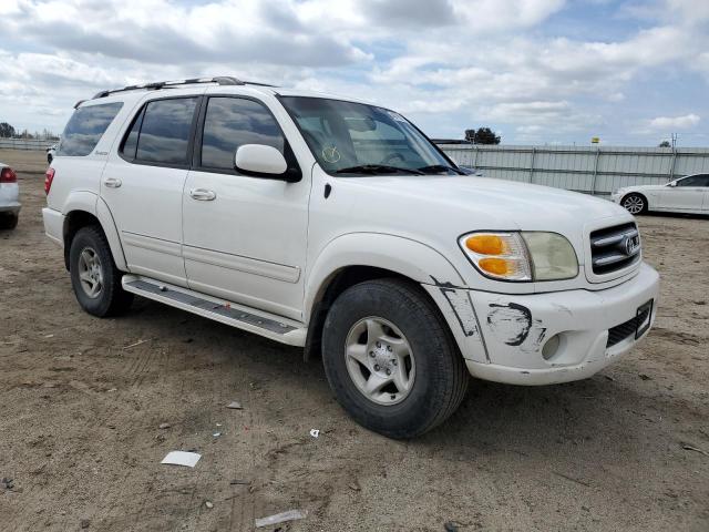 5TDZT38A43S167766 - 2003 TOYOTA SEQUOIA LIMITED WHITE photo 4