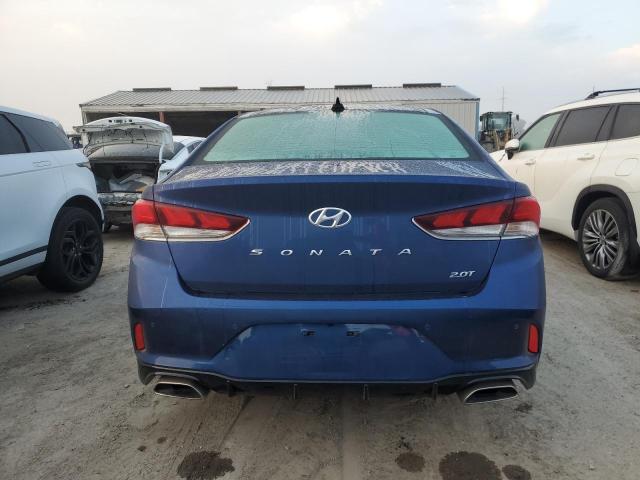 5NPE34AB4KH790560 - 2019 HYUNDAI SONATA LIMITED TURBO BLUE photo 6