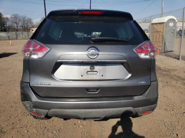 5N1AT2MV3FC920687 - 2015 NISSAN ROGUE S GRAY photo 6