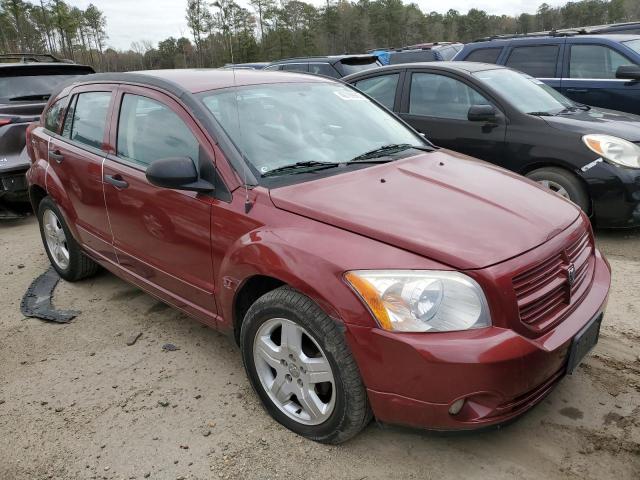 1B3HB48B67D254696 - 2007 DODGE CALIBER SXT RED photo 4