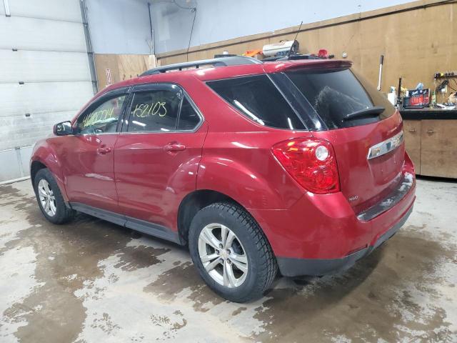 2GNFLEEK4D6111146 - 2013 CHEVROLET EQUINOX LT RED photo 2