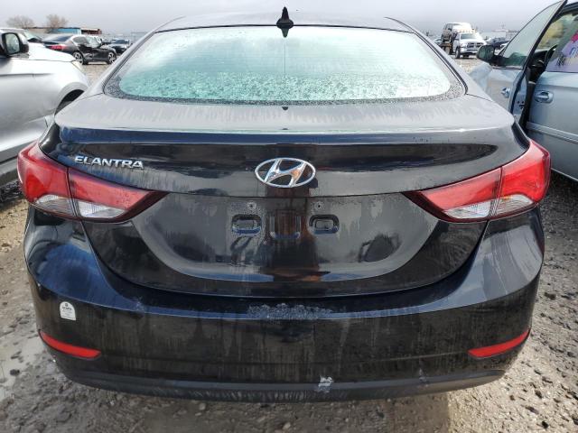 5NPDH4AE7FH647048 - 2015 HYUNDAI ELANTRA SE BLACK photo 6