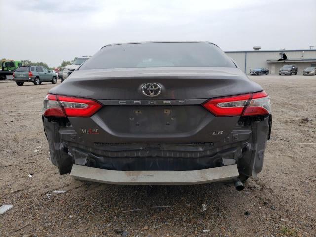 4T1B11HK5JU007890 - 2018 TOYOTA CAMRY L GRAY photo 6