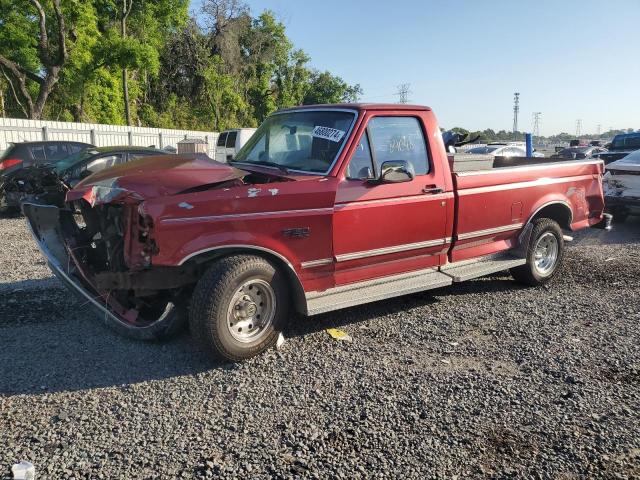 1FTEF15N3TLB22224 - 1996 FORD F150 RED photo 1