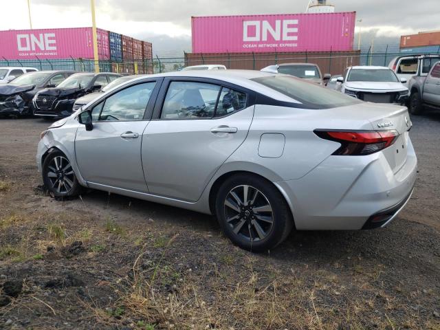 3N1CN8EV6ML881705 - 2021 NISSAN VERSA SV SILVER photo 2