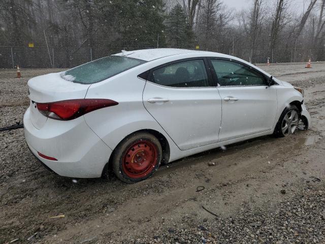 5NPDH4AE7GH769863 - 2016 HYUNDAI ELANTRA SE WHITE photo 3