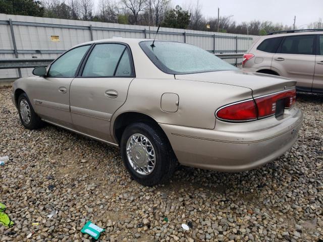 2G4WS52J711241272 - 2001 BUICK CENTURY CUSTOM BEIGE photo 2