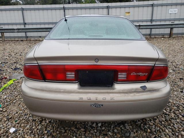 2G4WS52J711241272 - 2001 BUICK CENTURY CUSTOM BEIGE photo 6