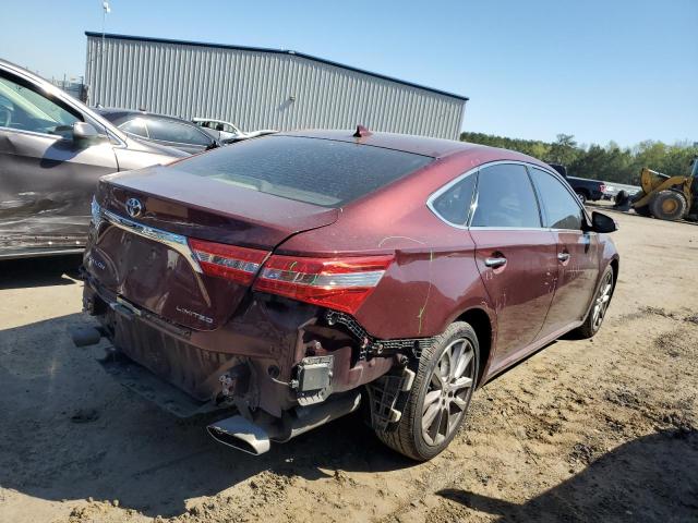 4T1BK1EB4DU012066 - 2013 TOYOTA AVALON BASE 勃艮第红 照片 3