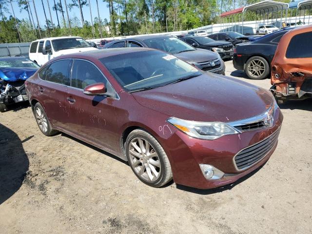 4T1BK1EB4DU012066 - 2013 TOYOTA AVALON BASE 勃艮第红 照片 4
