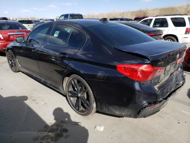 WBAJS7C05LCD28729 - 2020 BMW M550XI BLUE photo 2