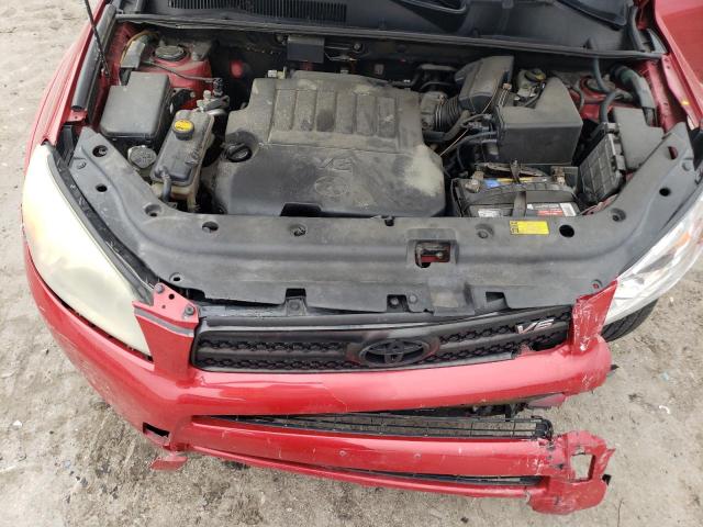 JTMBK32V376017234 - 2007 TOYOTA RAV4 SPORT RED photo 11