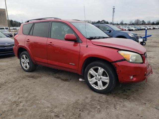 JTMBK32V376017234 - 2007 TOYOTA RAV4 SPORT RED photo 4