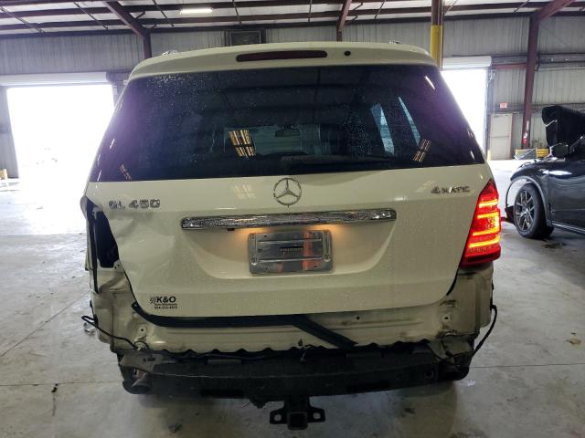 4JGBF7BE7BA727685 - 2011 MERCEDES-BENZ GL 450 4MATIC WHITE photo 6