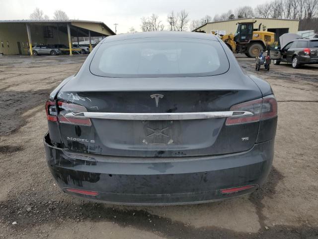 5YJSA1E11GF159490 - 2016 TESLA MODEL S შავი ფოტო 6