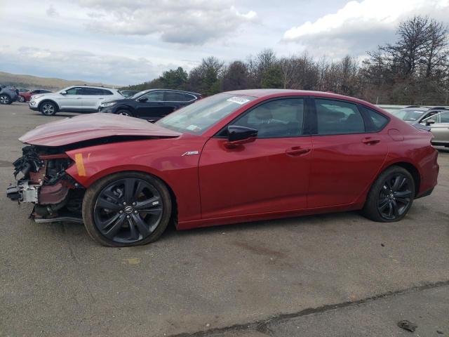 19UUB6F52MA011603 - 2021 ACURA TLX TECH A RED photo 1