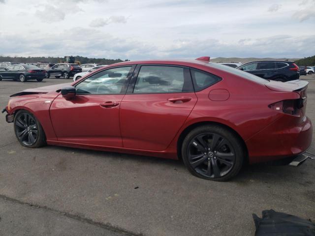 19UUB6F52MA011603 - 2021 ACURA TLX TECH A RED photo 2
